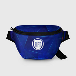 Поясная сумка Fiat blue poly, цвет: 3D-принт