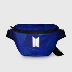 Поясная сумка BTS blue poly, цвет: 3D-принт