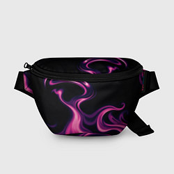 Поясная сумка Color pink smoke, цвет: 3D-принт