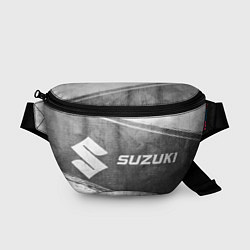 Поясная сумка Suzuki - grey gradient по-горизонтали, цвет: 3D-принт