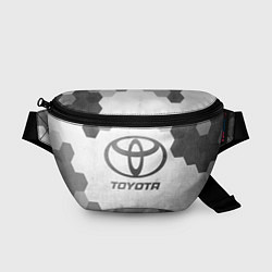 Поясная сумка Toyota - white gradient, цвет: 3D-принт