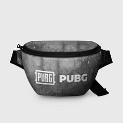 Поясная сумка PUBG - grey gradient по-горизонтали, цвет: 3D-принт