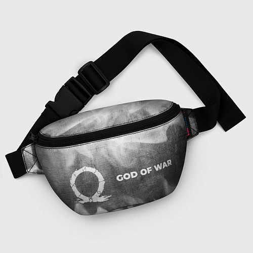 Поясная сумка God of War - grey gradient по-горизонтали / 3D-принт – фото 4