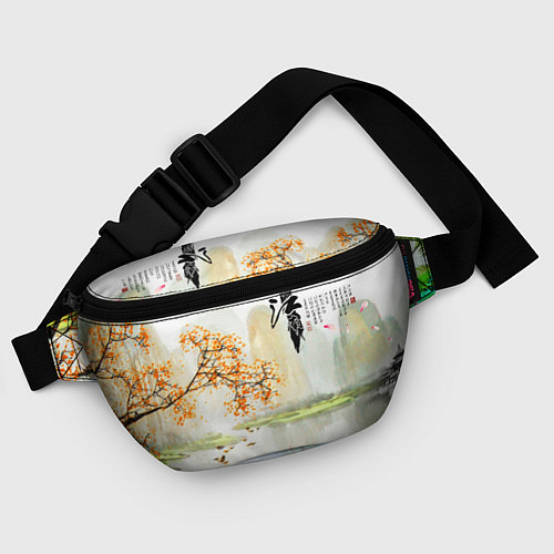 Поясная сумка China Landscape / 3D-принт – фото 4