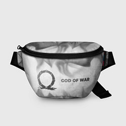 Поясная сумка God of War - white gradient по-горизонтали