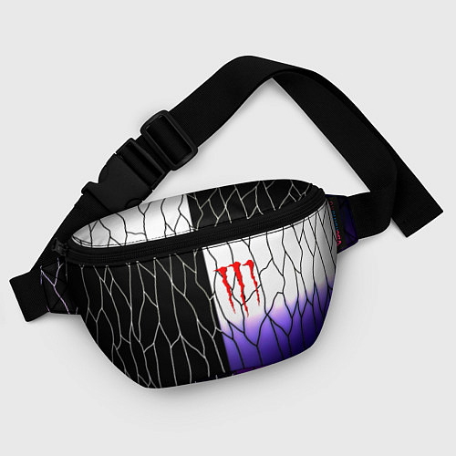 Поясная сумка Monster energy steel / 3D-принт – фото 4