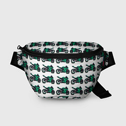 Поясная сумка Motorcycle turquoise