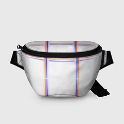 Поясная сумка Neon white orange light blue