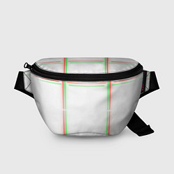 Поясная сумка Neon light green red