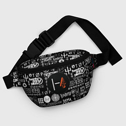Поясная сумка Twenty one pilots rock logo, цвет: 3D-принт — фото 2