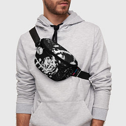 Поясная сумка Doom smile game, цвет: 3D-принт — фото 2