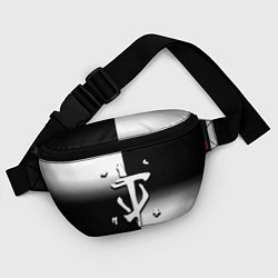 Поясная сумка Doom black geometry, цвет: 3D-принт — фото 2
