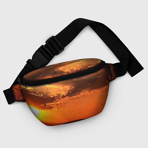 Поясная сумка Закат на перевале актопрак / 3D-принт – фото 4
