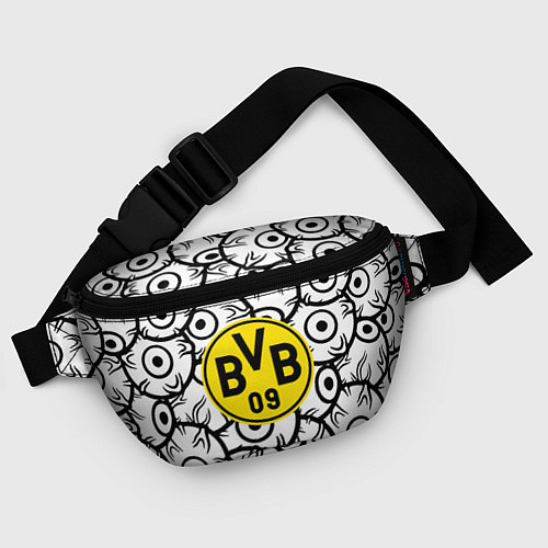 Поясная сумка Borussia глаза текстура / 3D-принт – фото 4