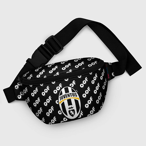 Поясная сумка Juventus off pattern / 3D-принт – фото 4