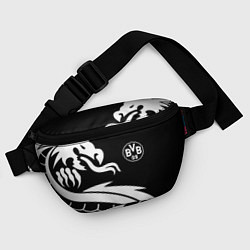Поясная сумка Borussia дракон белый, цвет: 3D-принт — фото 2