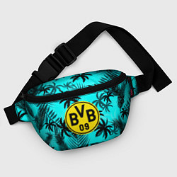 Поясная сумка Borussia неоновые тропики гта, цвет: 3D-принт — фото 2