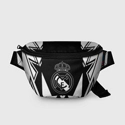 Поясная сумка Real Madrid геометрия спорт, цвет: 3D-принт