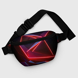 Поясная сумка Neon laser red, цвет: 3D-принт — фото 2