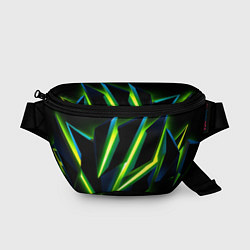 Поясная сумка Geometric neon, цвет: 3D-принт