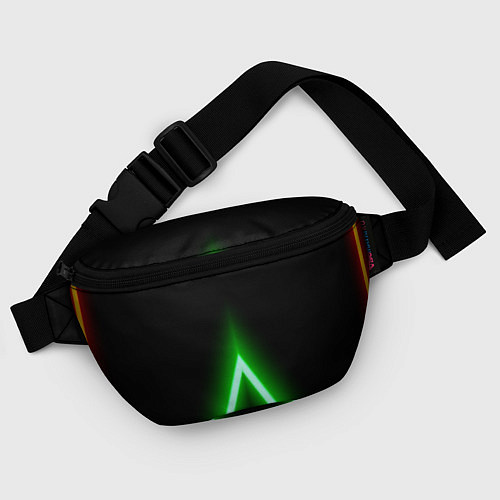 Поясная сумка Color neon green / 3D-принт – фото 4