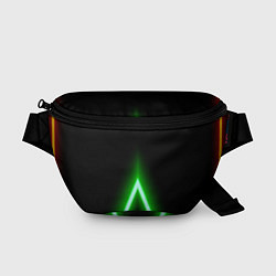 Поясная сумка Color neon green