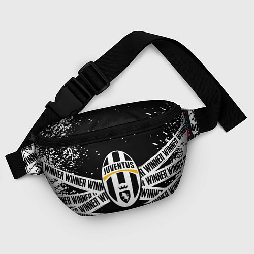 Поясная сумка Juventus подедитель краски / 3D-принт – фото 4
