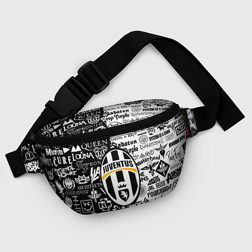 Поясная сумка Juventus рок музыка / 3D-принт – фото 4