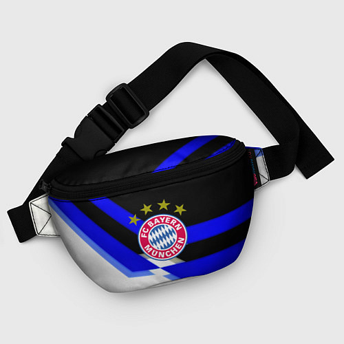Поясная сумка Бавария Мюнхен полосы спорт / 3D-принт – фото 4