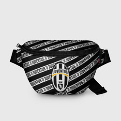 Поясная сумка Ювентус полосы линии спорт, цвет: 3D-принт
