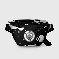 Поясная сумка Манчестер сити геометрия блэк