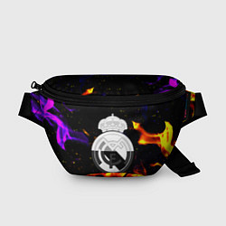 Поясная сумка Реал Мадрид огонь текстура