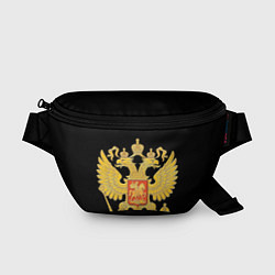 Поясная сумка Герб России: золото