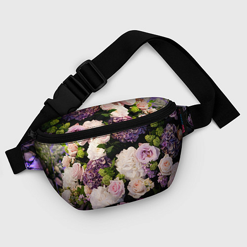 Поясная сумка Весенние цветы / 3D-принт – фото 4