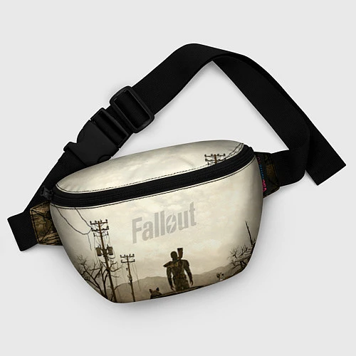 Поясная сумка Fallout City / 3D-принт – фото 4