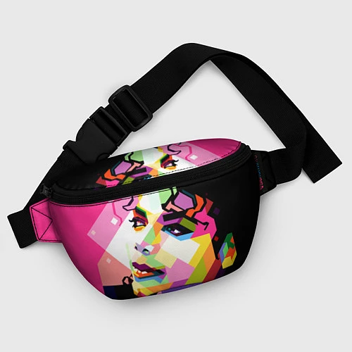 Поясная сумка Michael Jackson Art / 3D-принт – фото 4