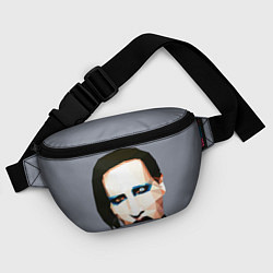 Поясная сумка Mаrilyn Manson Art, цвет: 3D-принт — фото 2