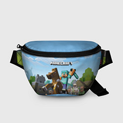 Поясная сумка Minecraft Rider, цвет: 3D-принт