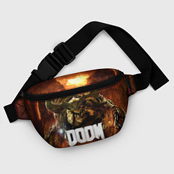Поясная сумка DOOM 4: Hell Cyberdemon, цвет: 3D-принт — фото 2