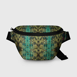 Поясная сумка Крокодил, цвет: 3D-принт