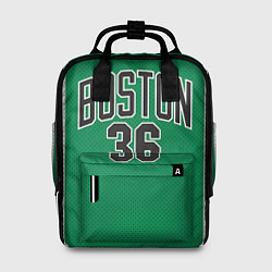 Рюкзак женский Boston Celtics 36, цвет: 3D-принт