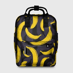 Рюкзак женский Бананы, цвет: 3D-принт