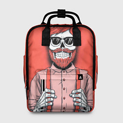 Рюкзак женский Skeleton, цвет: 3D-принт