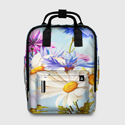 Рюкзак женский Flowers, цвет: 3D-принт