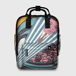 Рюкзак женский Ретро, цвет: 3D-принт
