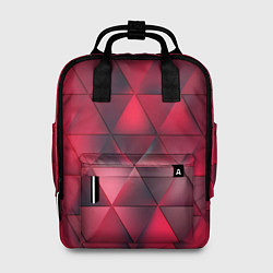 Рюкзак женский Dark Red, цвет: 3D-принт