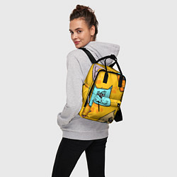 Рюкзак женский Котики, цвет: 3D-принт — фото 2