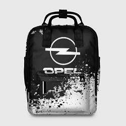 Рюкзак женский Opel: Black Spray, цвет: 3D-принт