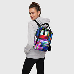 Рюкзак женский Фантастическая палитра, цвет: 3D-принт — фото 2