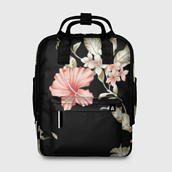 Рюкзак женский Цветок во мраке, цвет: 3D-принт